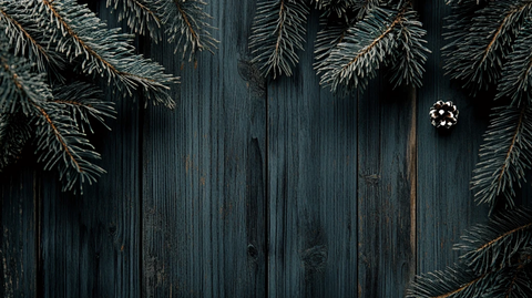 蓝色的木质背景