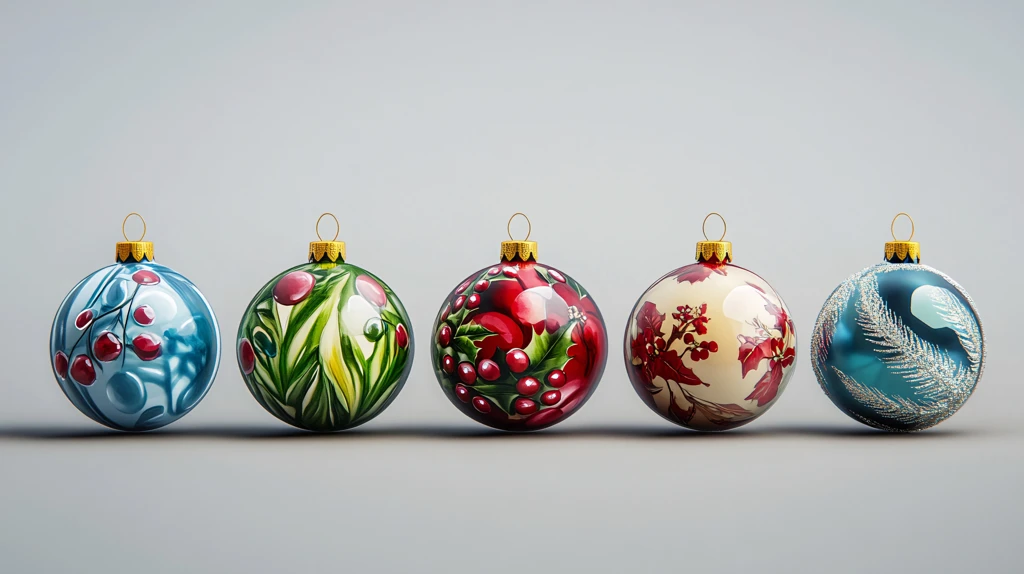 圣诞节装饰彩球