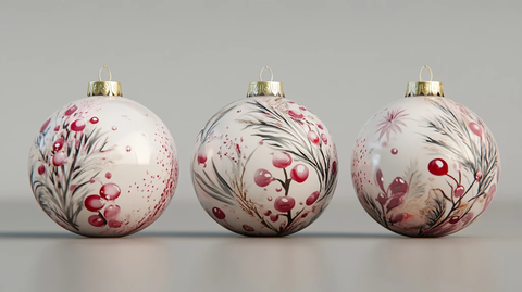 圣诞节装饰彩球