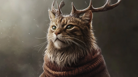 猫科动物头部特写