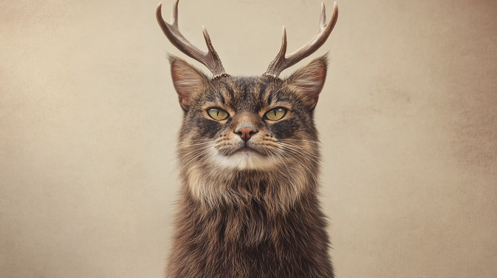 写实猫毛茸茸宠物插画