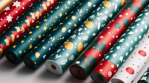 圣诞节包装纸