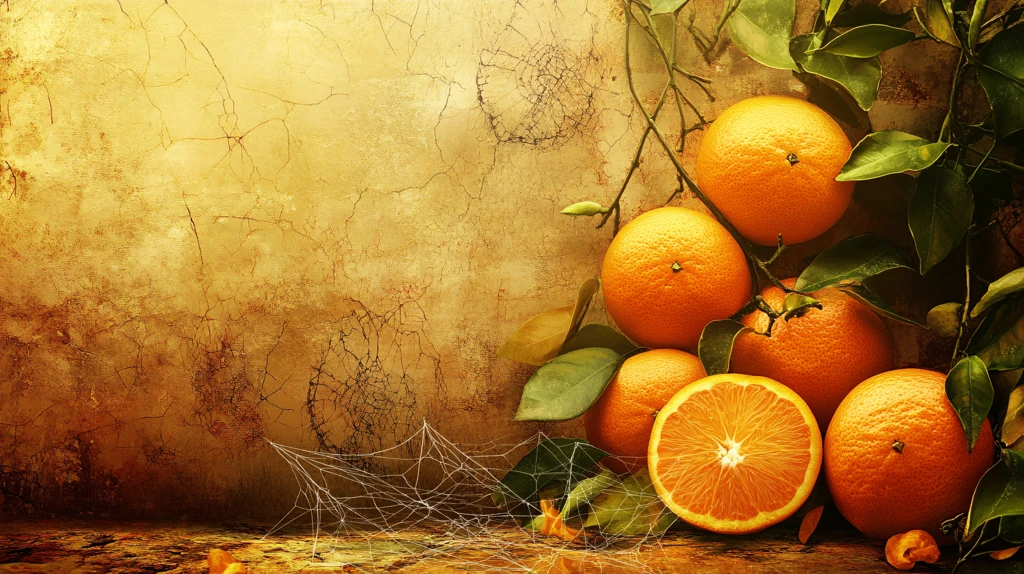 脐橙背景图