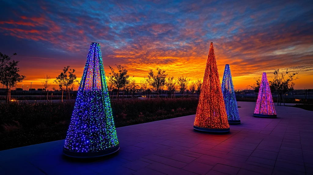 立体户外艺术灯景