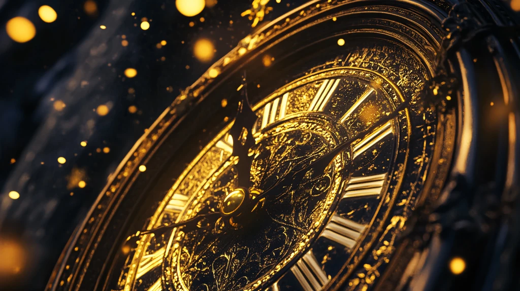 流金岁月金色年华背景