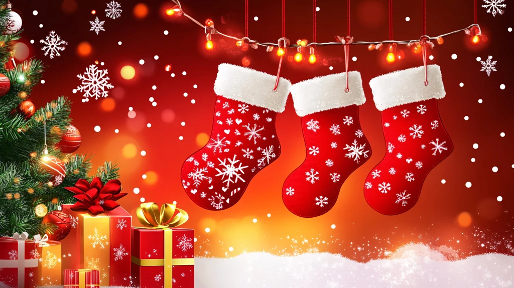 红色圣诞袜