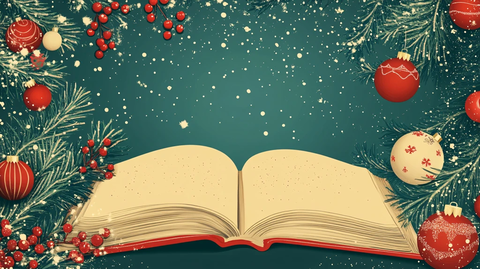 圣诞风格书本设计