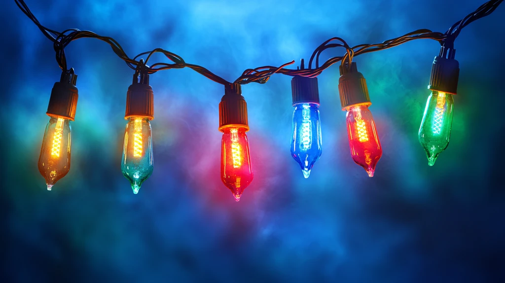 灯串彩色灯串
