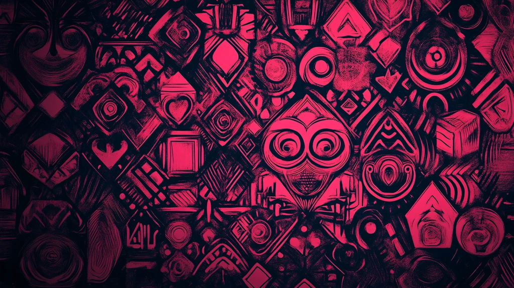 涂鸦风格立体背景