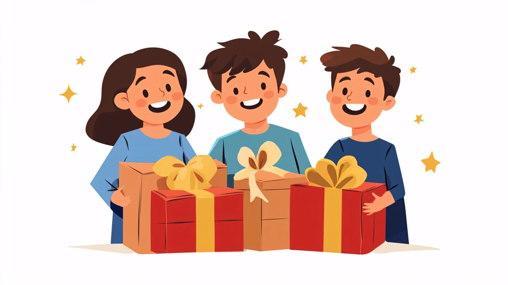 礼物卡通形象设计