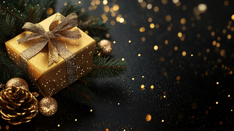 金色节日礼盒