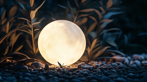 夜光球形植物装饰