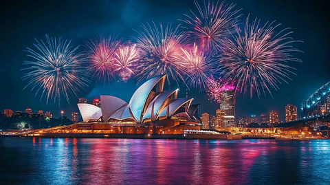 悉尼活动展板背景