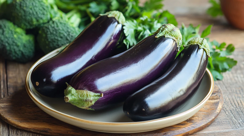 紫色瓜果蔬菜植物