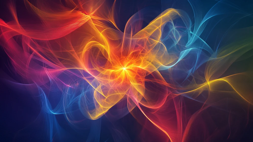 光感色彩高雅抽象艺术