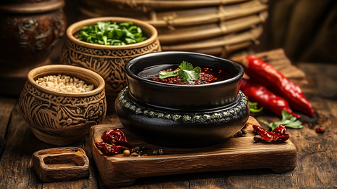 冒菜店菜肴调味料