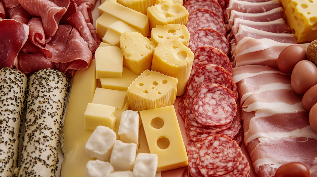 欧洲超市熟食品