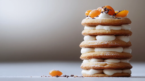 南瓜派与饼干塔