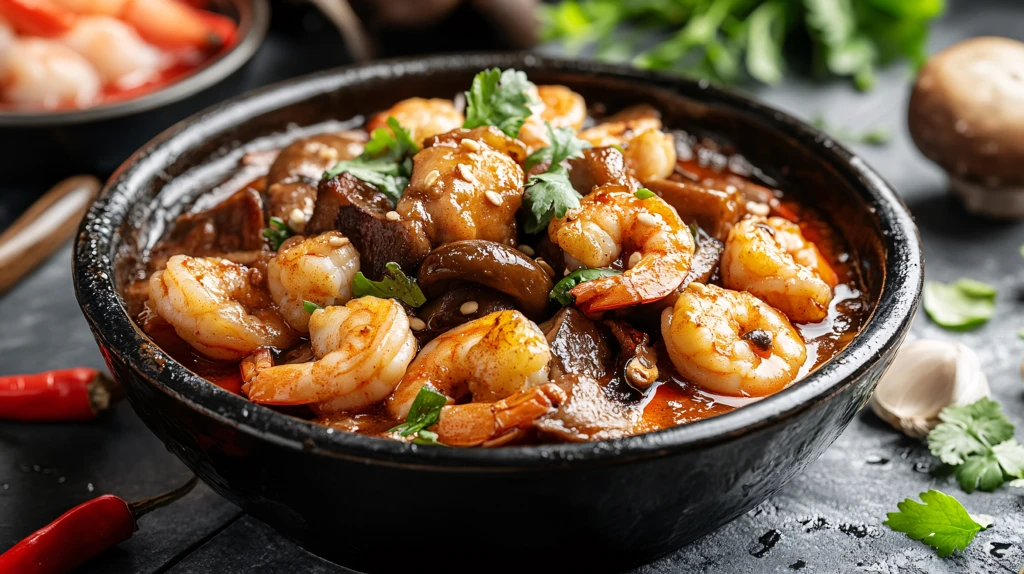 麻辣烫食材拼盘