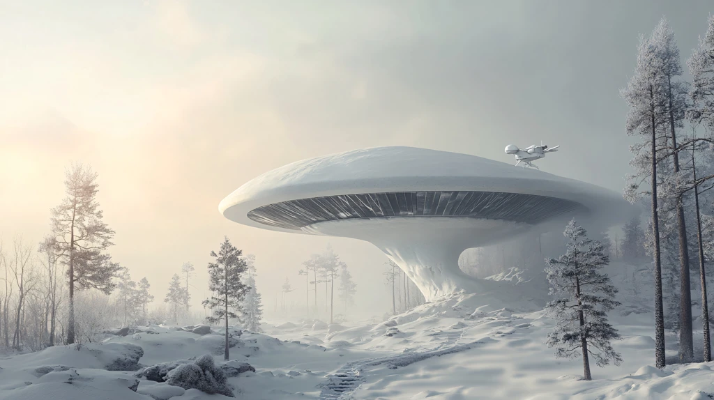 魅力挪威市悬浮岛设计