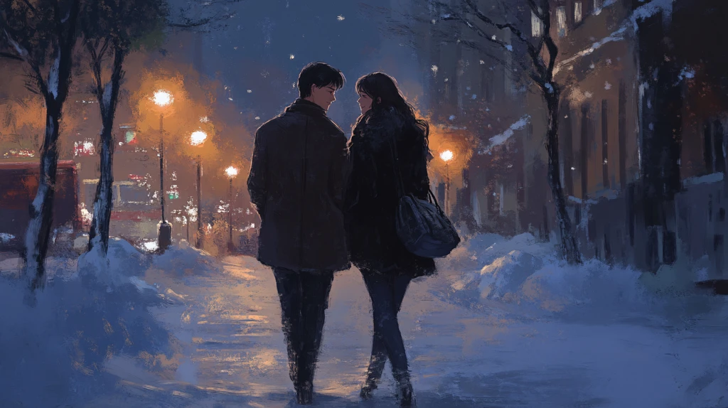 冬日情侣小日常