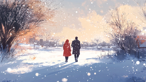 冬天唯美浪漫