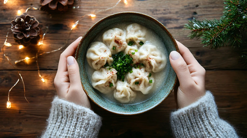 春节主食小吃高汤小饺