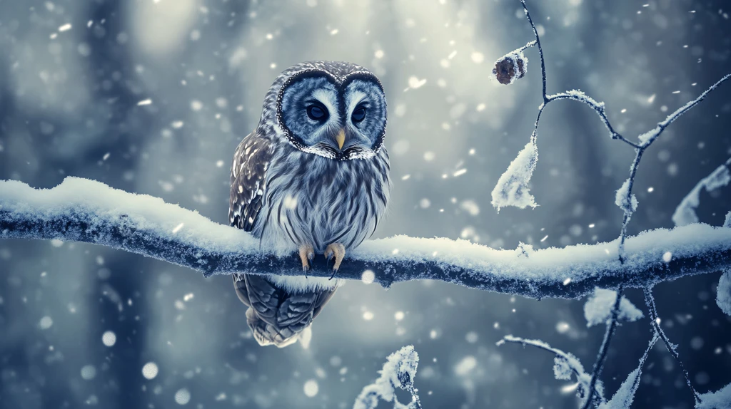 猫头鹰雪