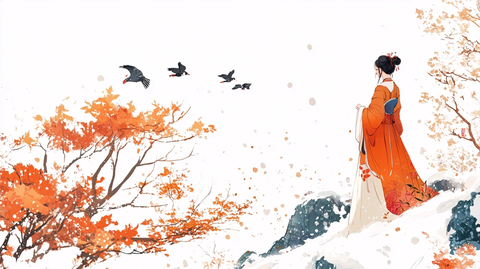 秋风辞配图