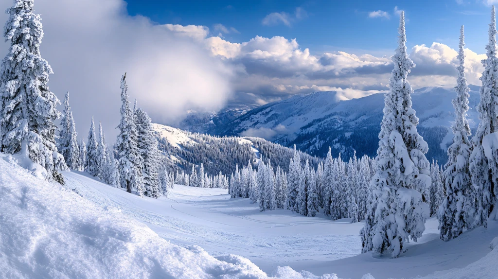 高清大画幅冬天雪景