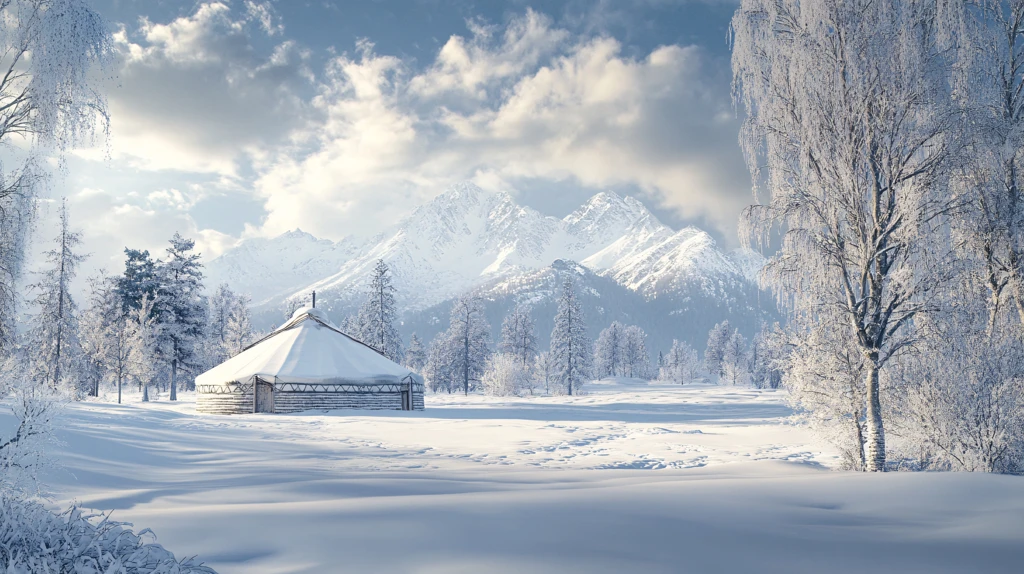 高清大画幅冬天雪景