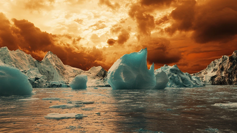 大自然冰川冰山