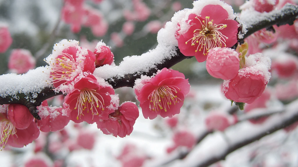 冬梅花图片大全大图