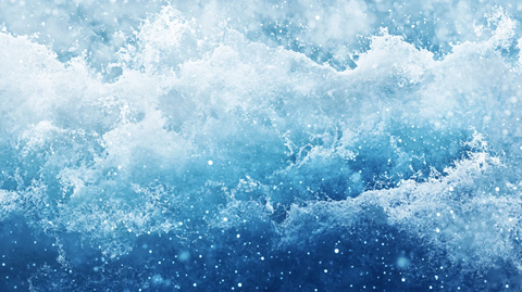 白云泡沫浪花海水湖水