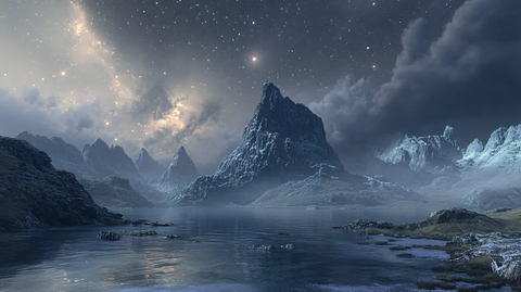 天堂般的野外星空