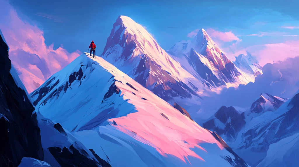 山高人为峰登山