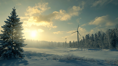 高清大画幅冬天雪景