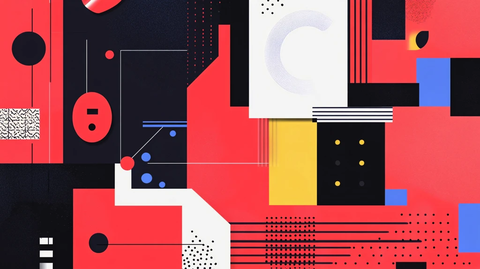 孟菲斯色块拼接