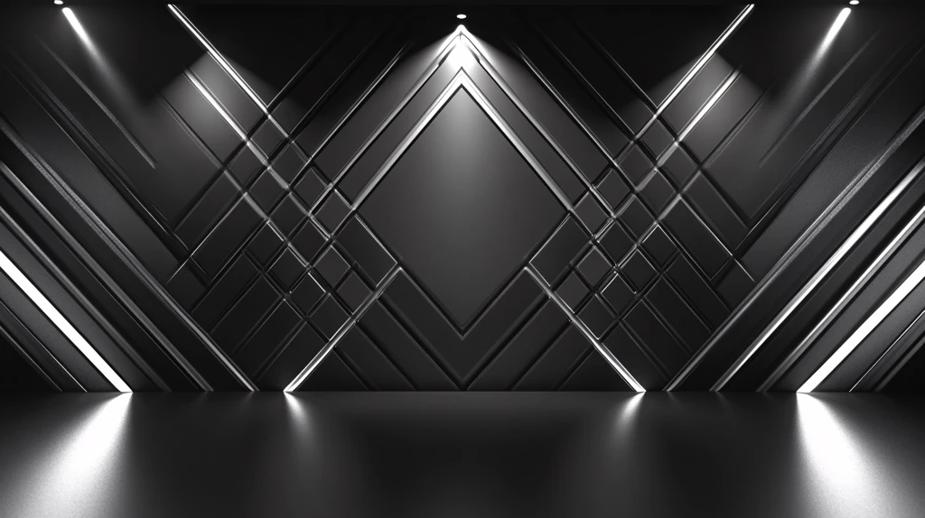 黑色科技舞台背景