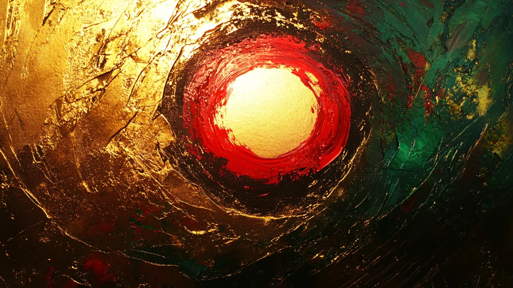 超大气圆形特效背景