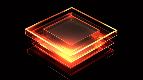 立体渐变发光体设计