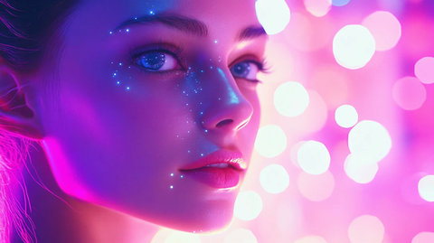 女性人物光效素材