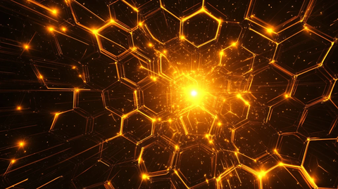 金色无限科技背景