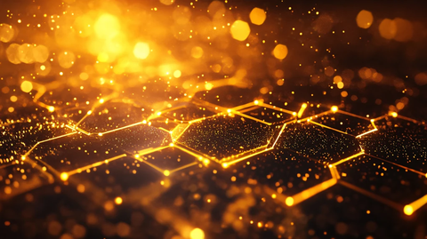 金色无限科技背景