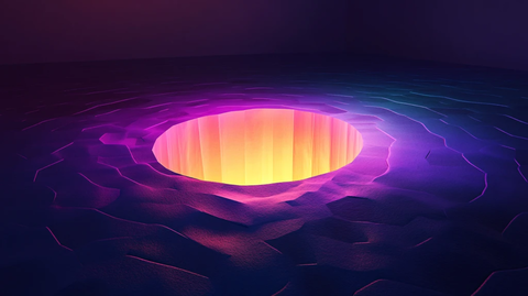 立体渐变发光体设计