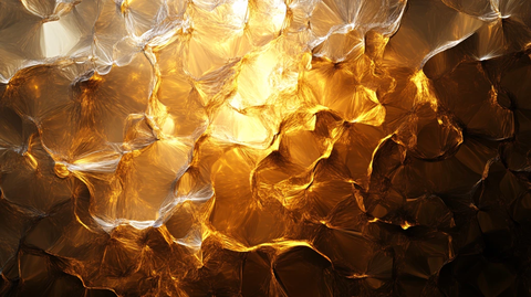 汇聚凝聚缠绕金色质感