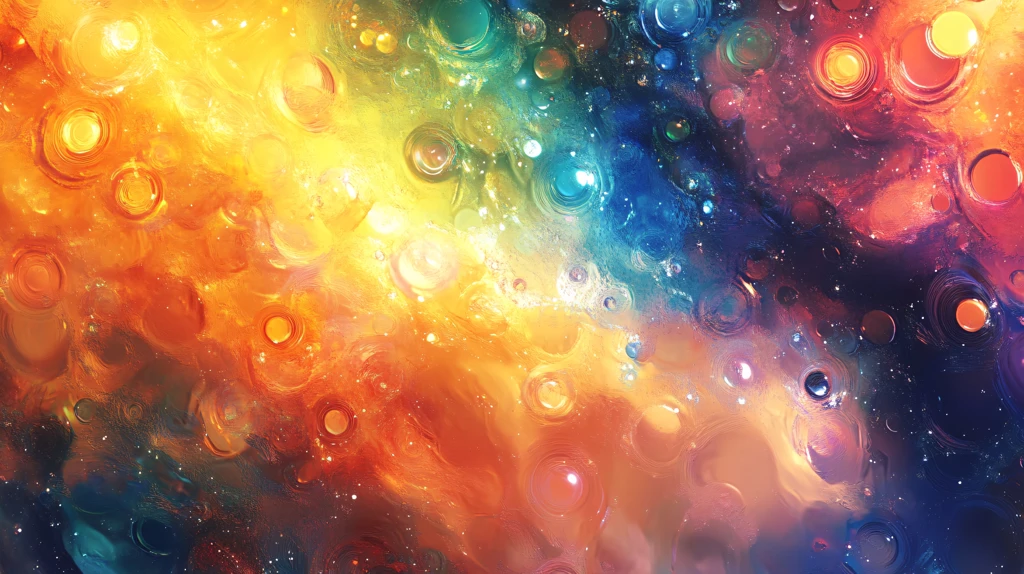 水晶光斑背景壁纸