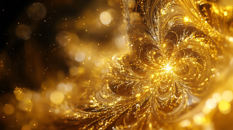 华丽绽放璀璨金色辉煌