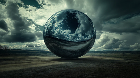 水晶球风景