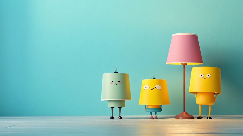 卡通落地灯